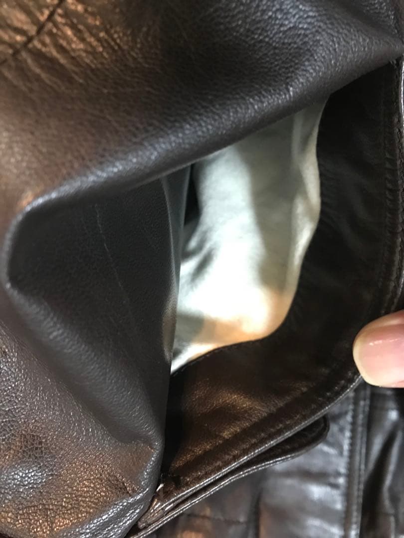 エディバウアー　レザー　ダウン　レザー　80年代