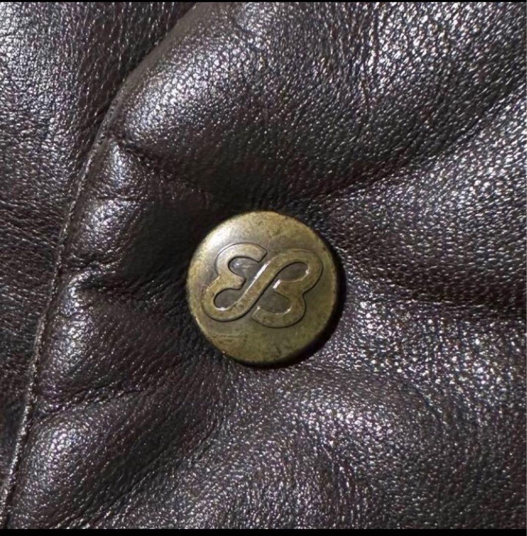 エディバウアー　レザー　ダウン　レザー　80年代