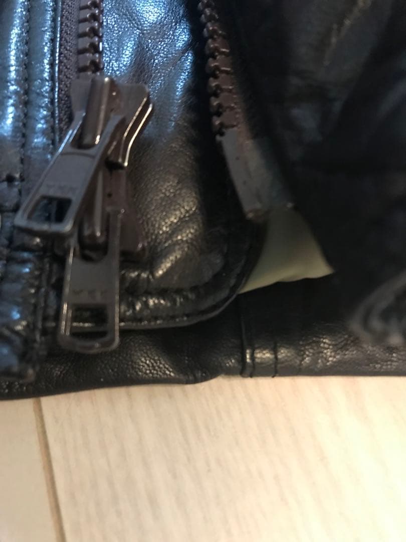 エディバウアー　レザー　ダウン　レザー　80年代