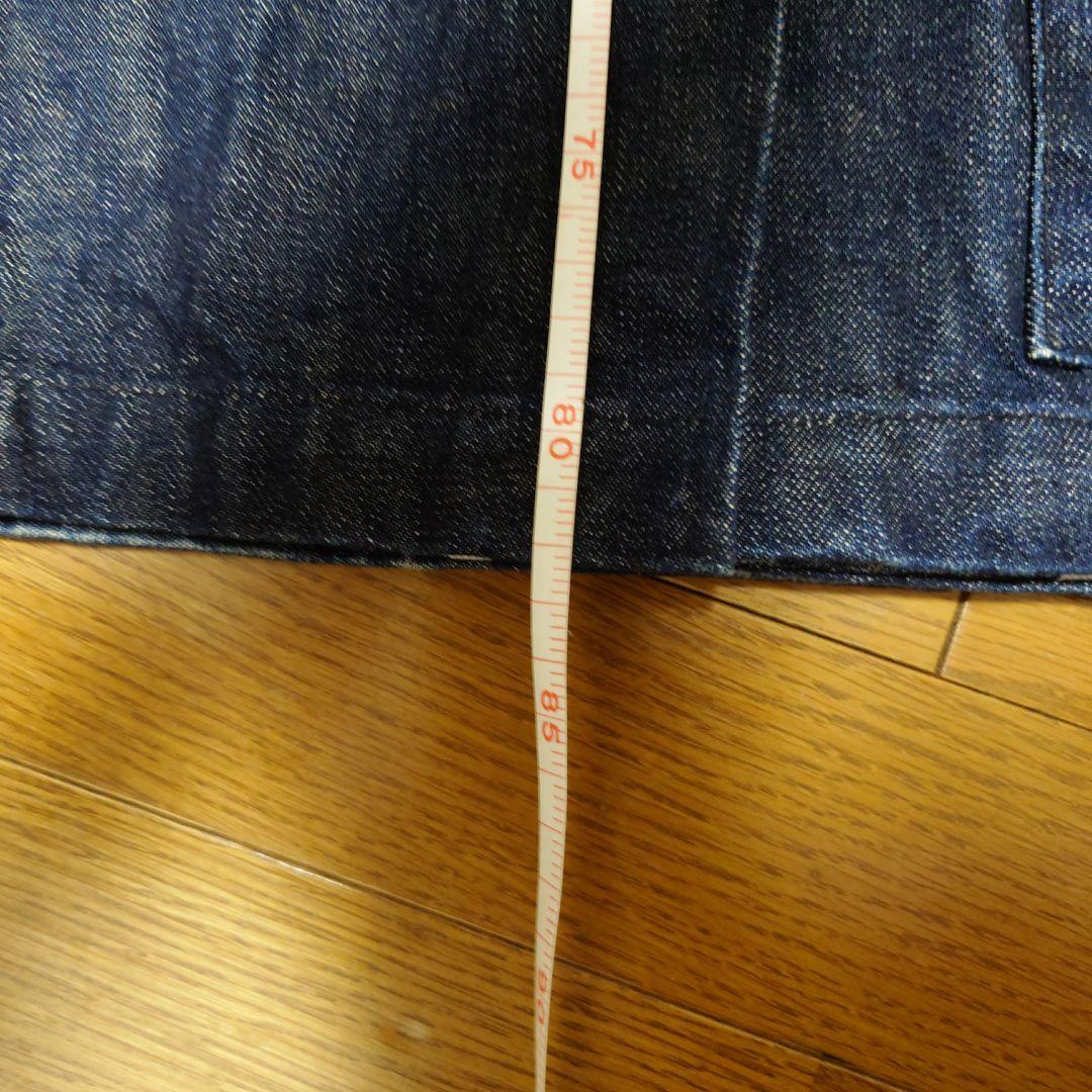 Ahe'hee アヘヘ ステンカラーコート デニム生地 ネイビー