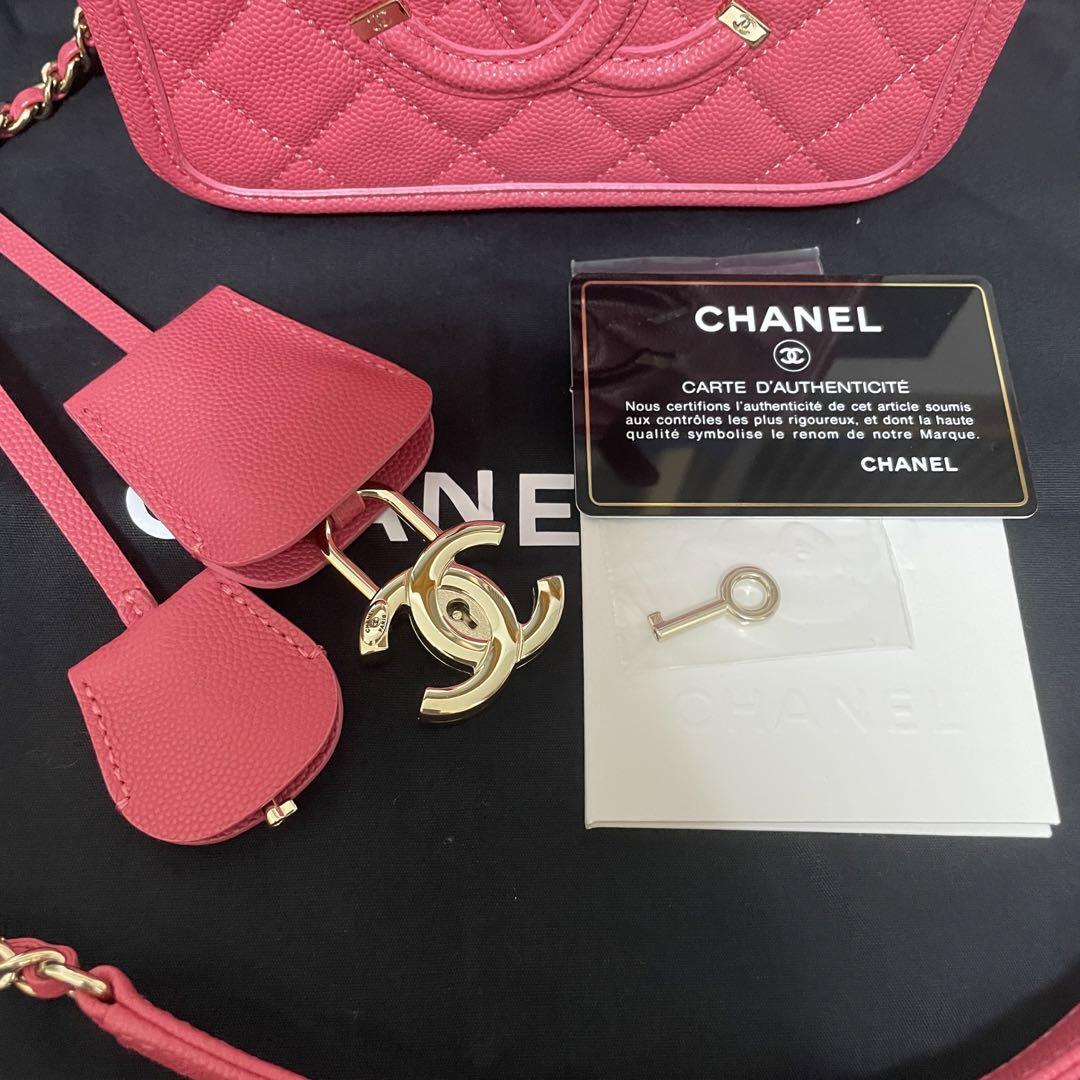 未使用　CHANEL バニティ　ショルダー
