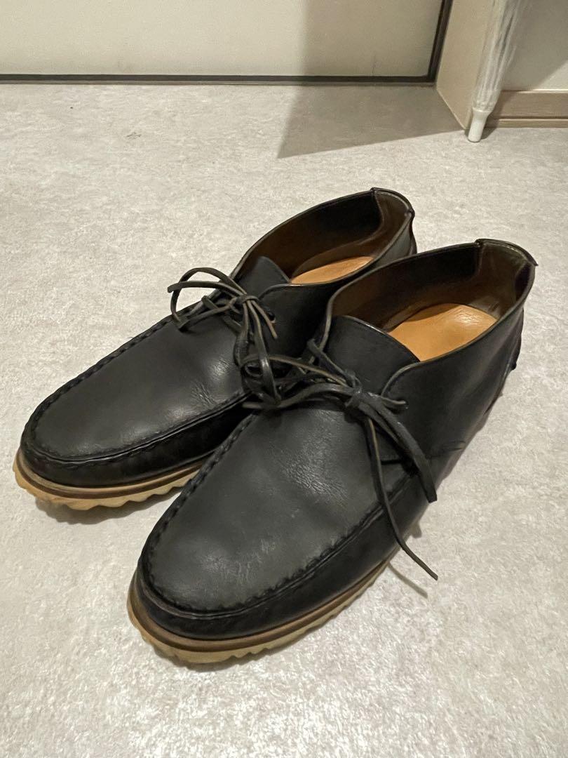 BUTTERO ブッテロ モカシンシューズ オールレザー