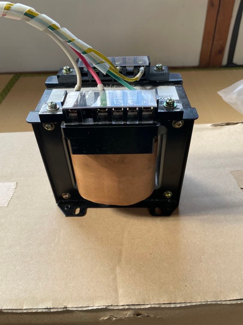 トランス TOYOZUM SD21-500A 実働確認済み トランス TOYOZUM SD21-500A 実働確認済み