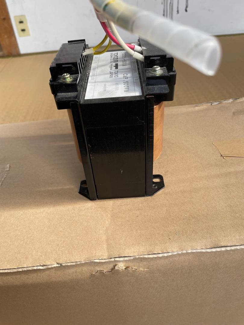 トランス TOYOZUM SD21-500A 実働確認済み トランス TOYOZUM SD21-500A 実働確認済み