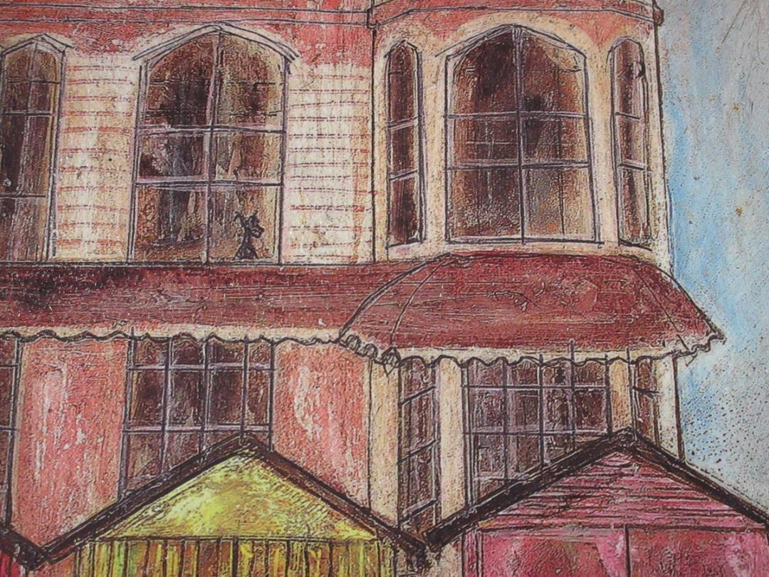楽天市場】サムトフト 絵画 絵 63.5×32.5cm 【海の家から海が