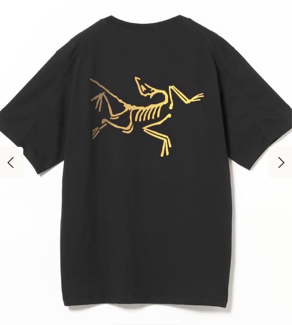 黒S ARC’TERYX / Kragg Cotton Logo SS tee