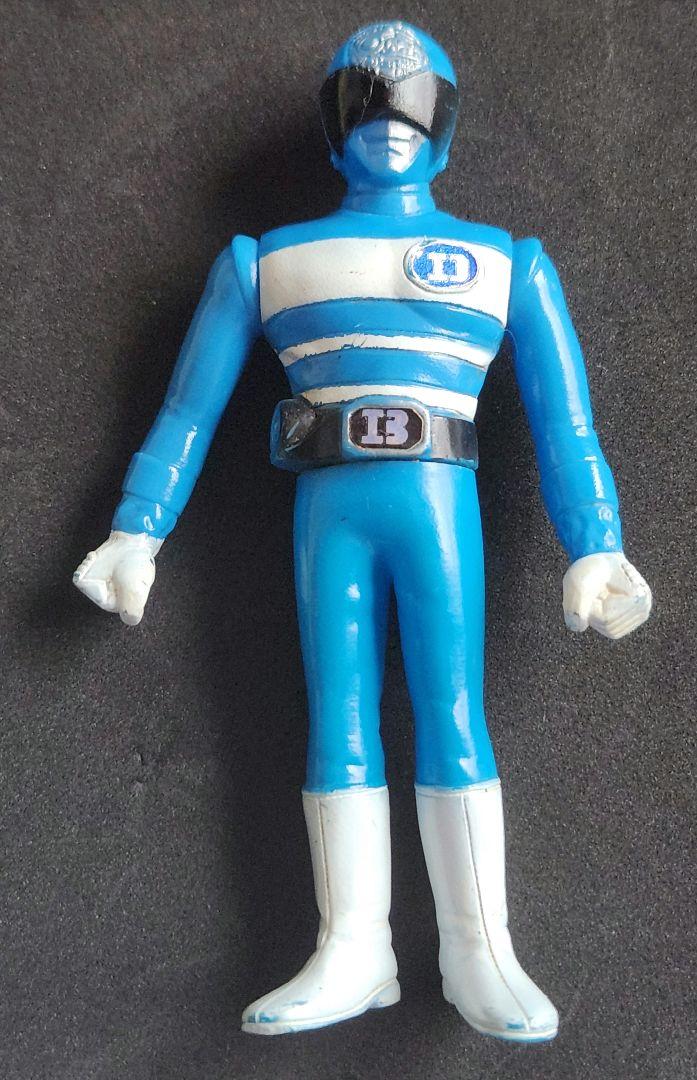 電子戦隊デンジマン デンジブルー ☆ジャンク？ 珍品？ ポピー