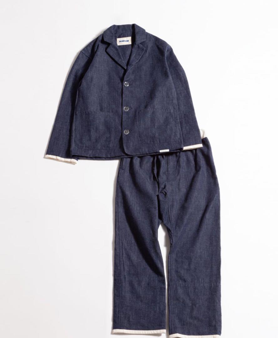 新品未使用 NOWHAW day Jr. pajama パジャマ デニム