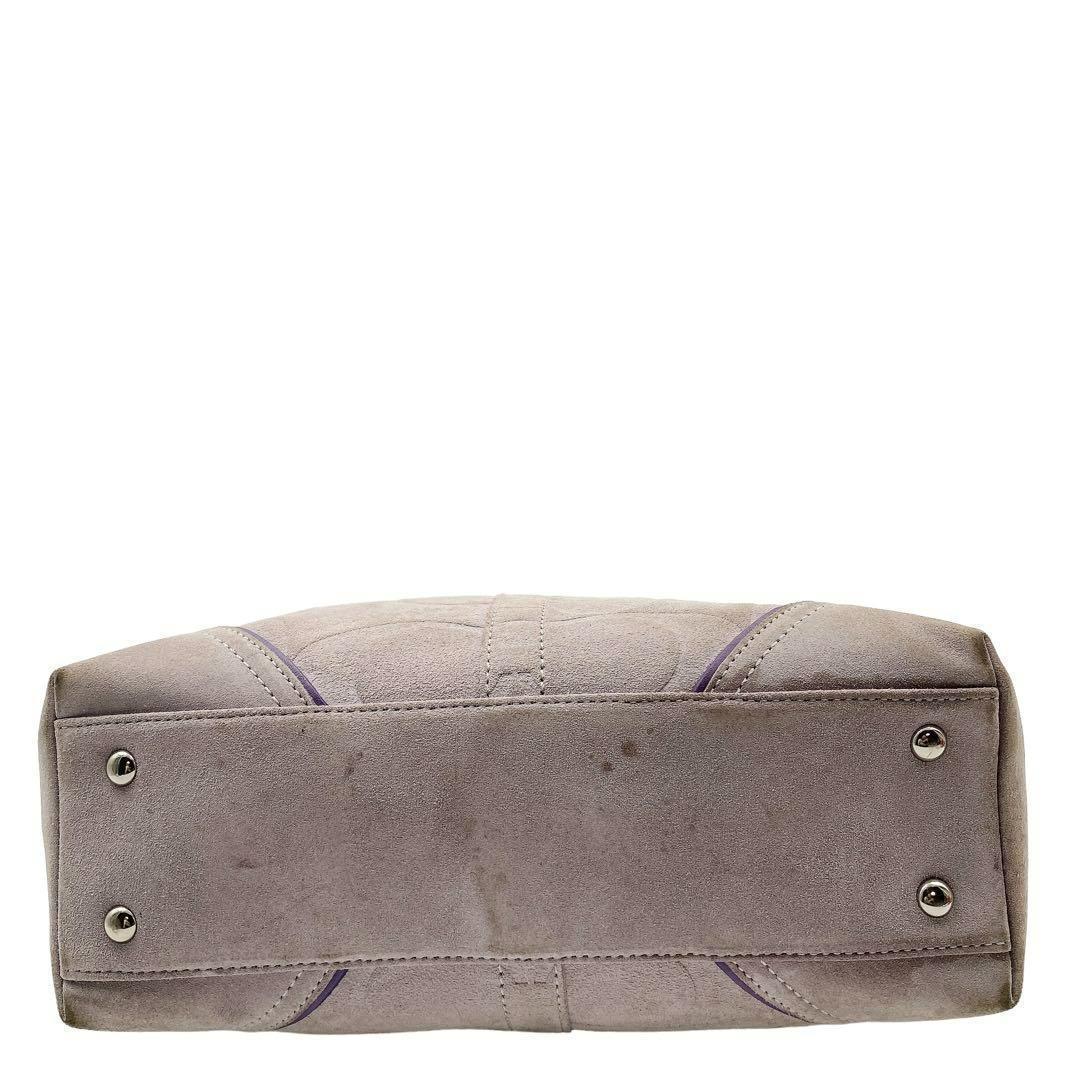 COACH シグネチャー スエード レディース トートバッグ 8289