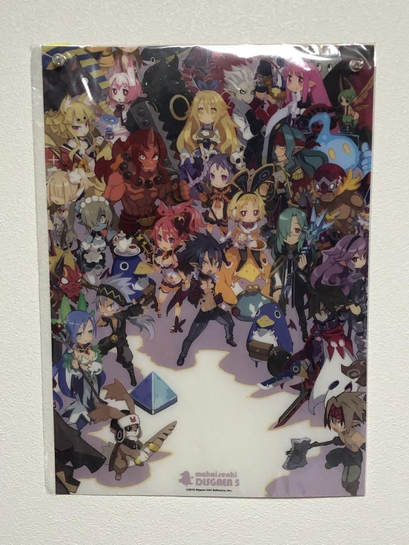 魔界戦記ディスガイア5 ビジュアルクリアポスター