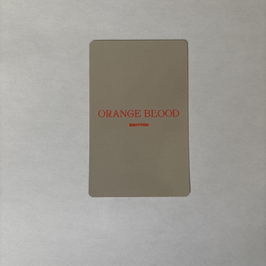 enhypen ソヌ orange blood トレカ - メルカリ