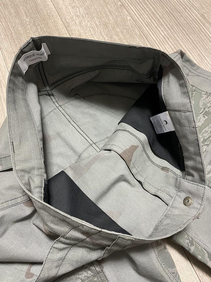 HA1230 MARINE SERRE GOLD LINE ハーフパンツ 48