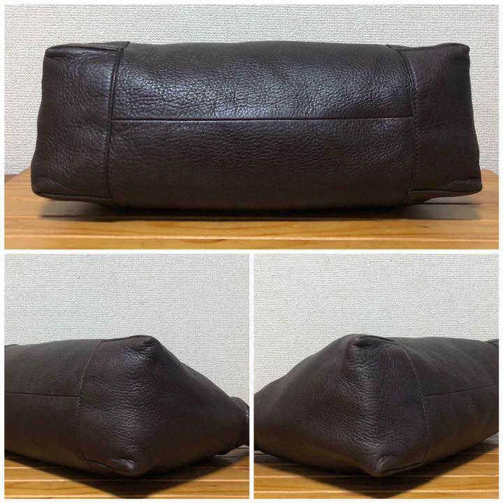 通販大特価 GUCCI レザー ハンドバッグ ダークブラウン jB2kD-m40596803709 グッチ 美品 お得爆買い