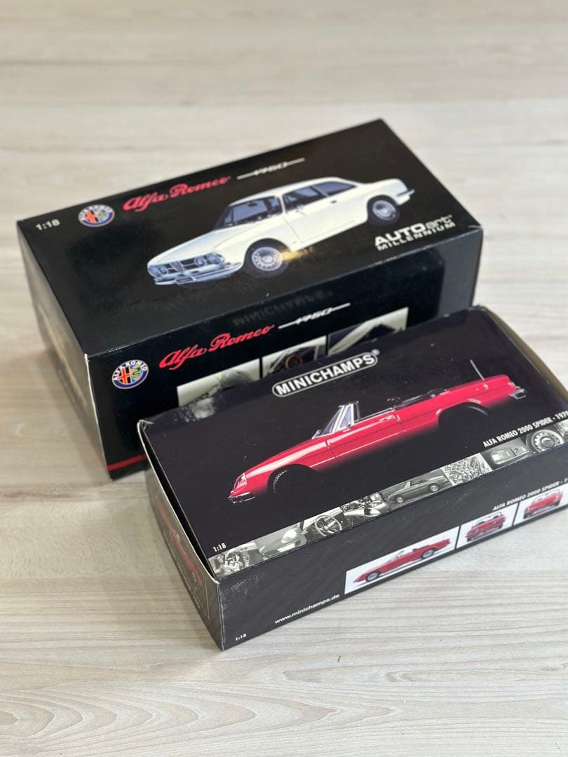 MINICHAMPS ALFA ROMEO 2000 赤 1/18