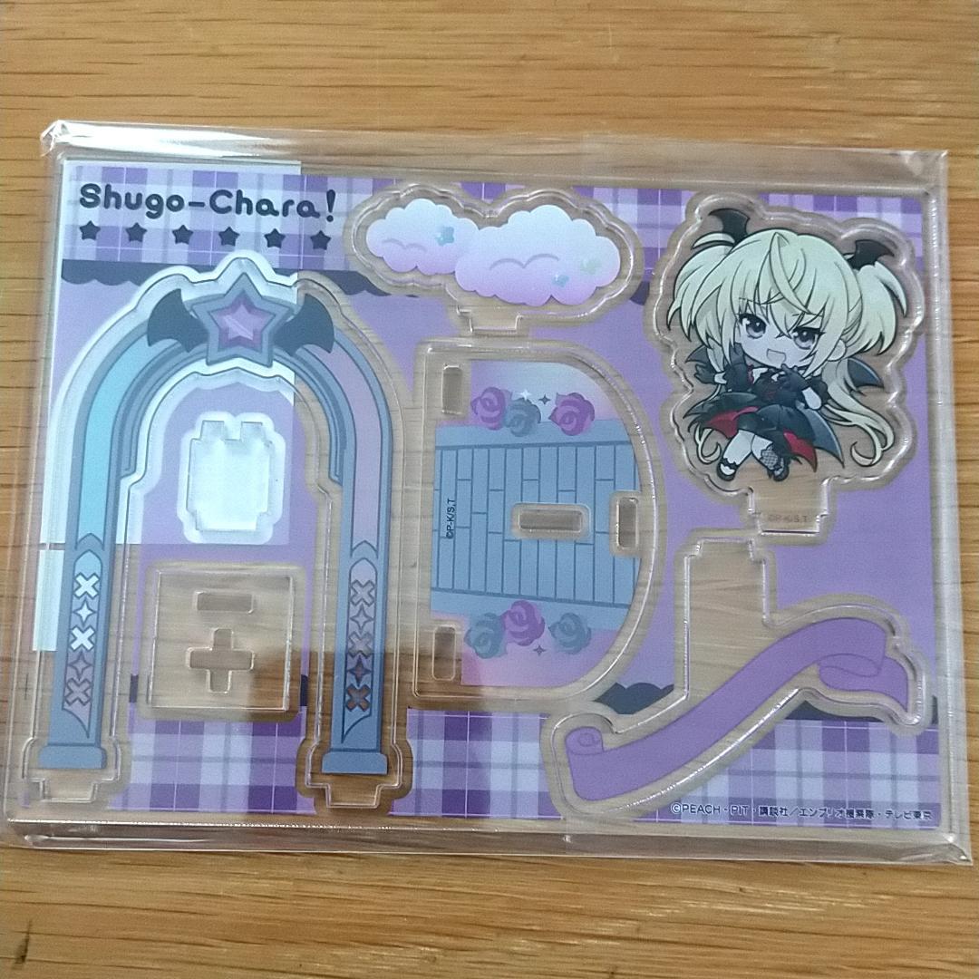 しゅごキャラ まるくじ　てんしとあくま　歌唄 大吉　アクリルジオラマ