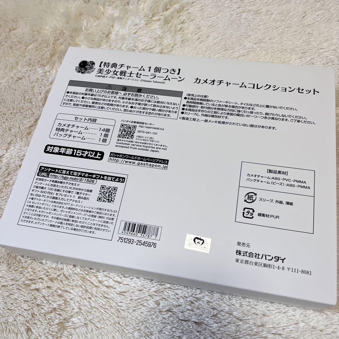 未開封 セーラームーン カメオチャーム コレクションセット 特典