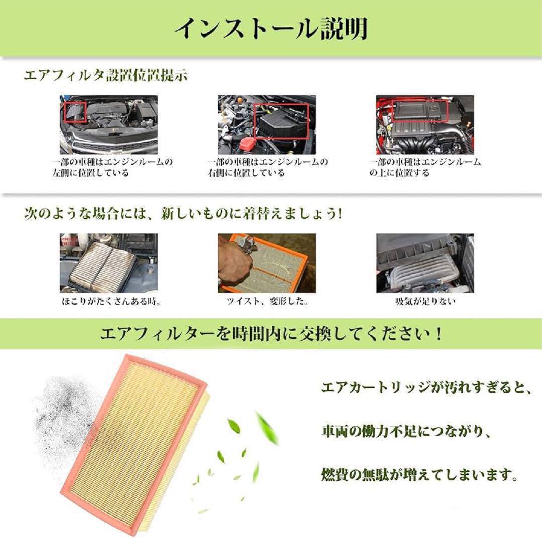 交換用エアクリーナー　【純正互換品番】5Q0129620B エアフィルター
