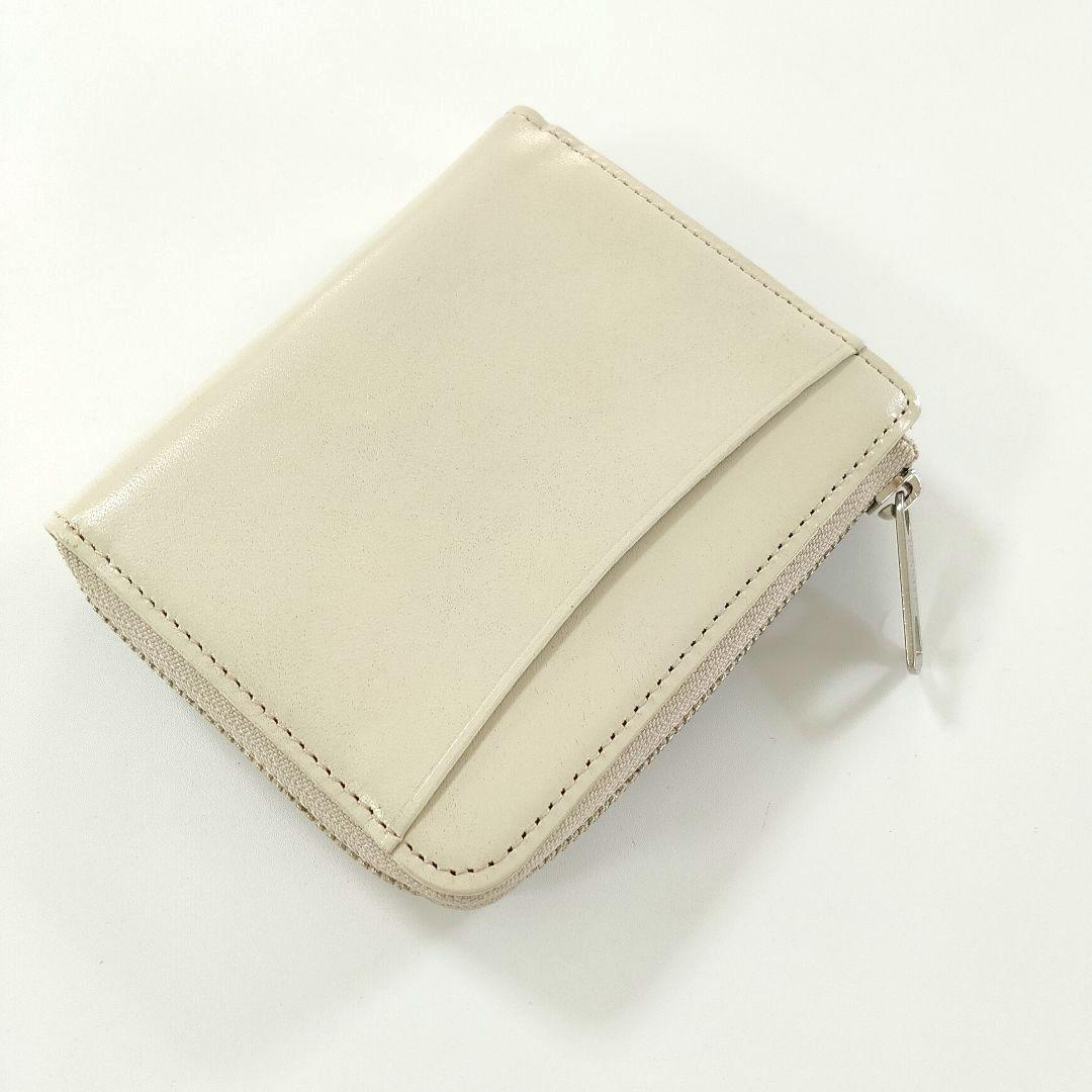 未使用品　マーガレットハウエルアイデア　折り財布　レザーウォレット　ラウニ