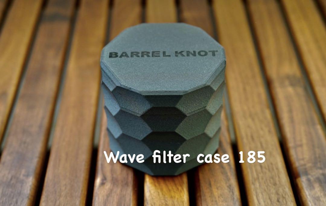 Barrel knot wave filter case185