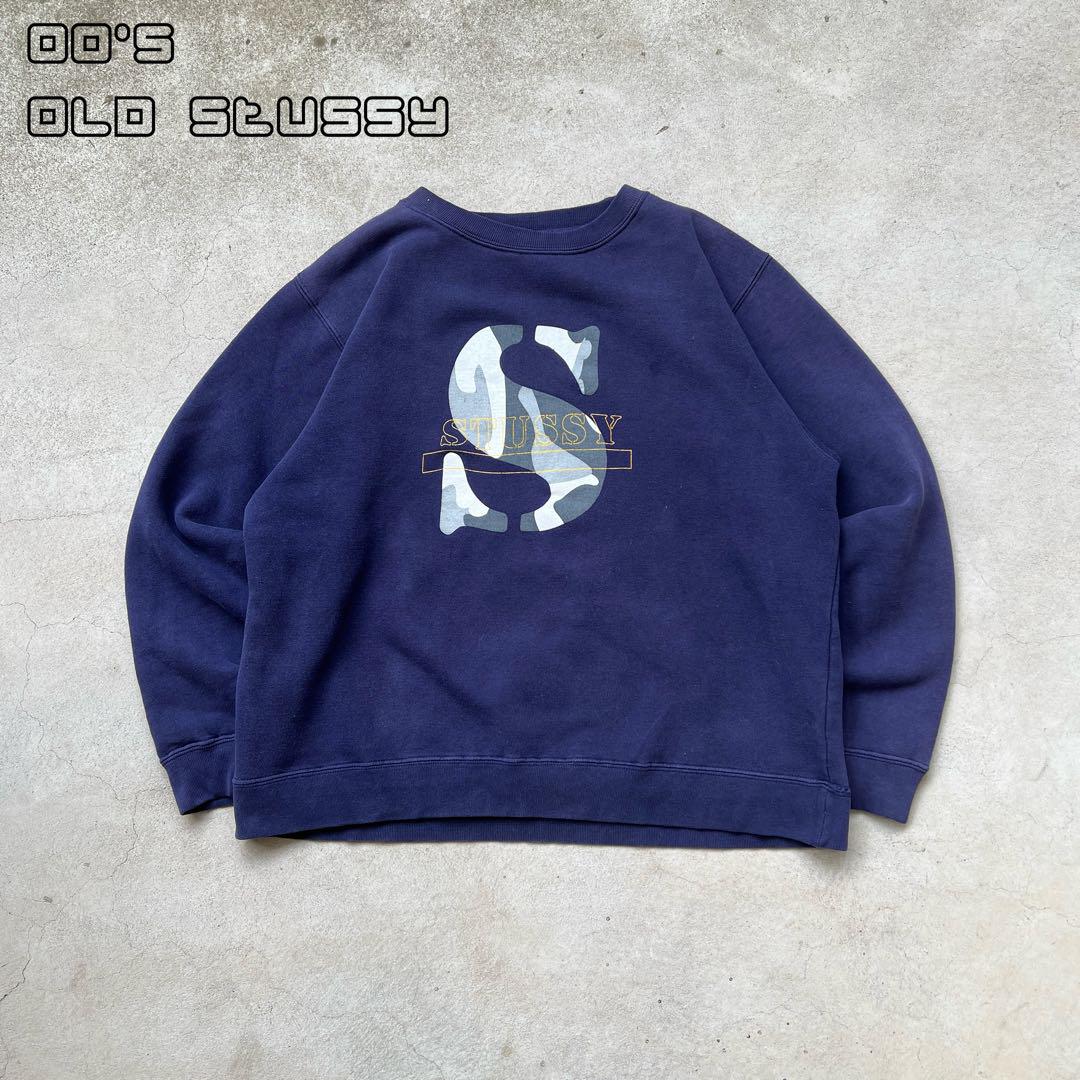 00s OLD stussy S LOGO sweat Y2K