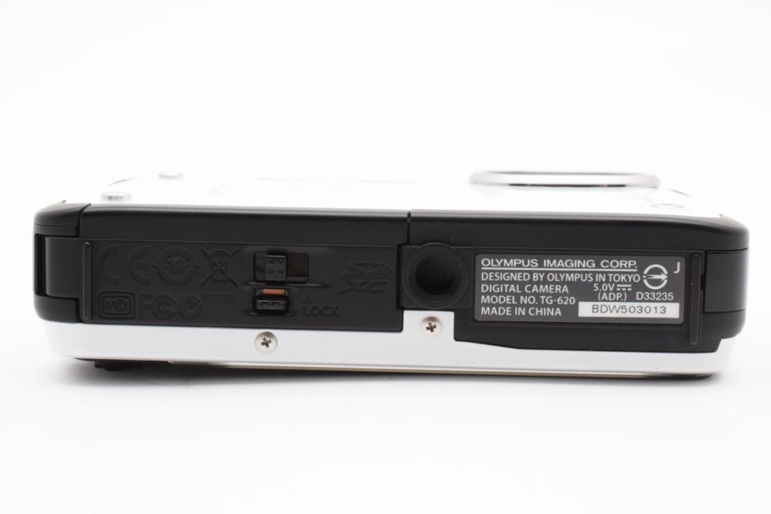 【美品】OLYMPUS Tough TG-620 ホワイト　動作確認済