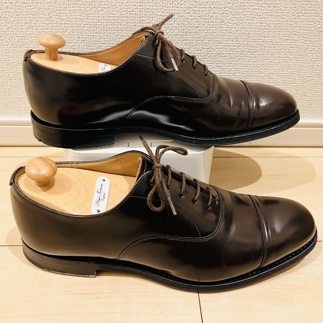 【美品】Church's チャーチ コンサル ストレートチップ ダークブラウン