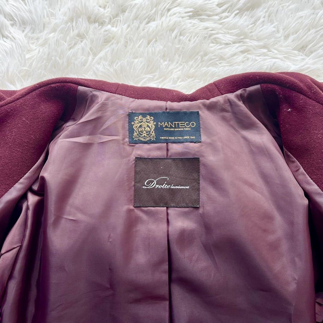 美品Droite lautreamont MANTECOBIBYEダッフルコート