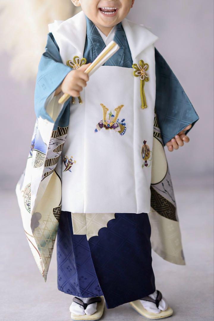3歳　七五三　男の子　被布のみ