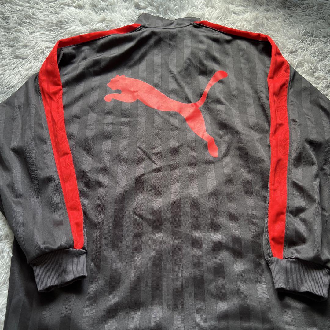 PUMA プージャ 赤×黒 レア色 上下セット L〜O 美品 平成 y2k