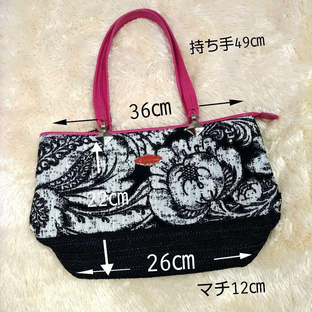 Think Bee!シンクビー 花柄デザイン ハンドバッグ 中型
