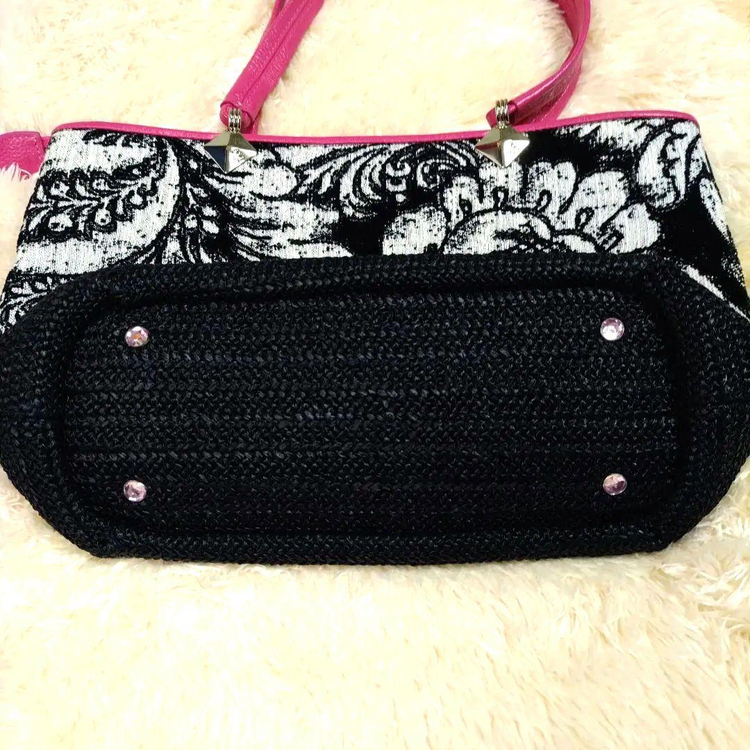 Think Bee!シンクビー 花柄デザイン ハンドバッグ 中型