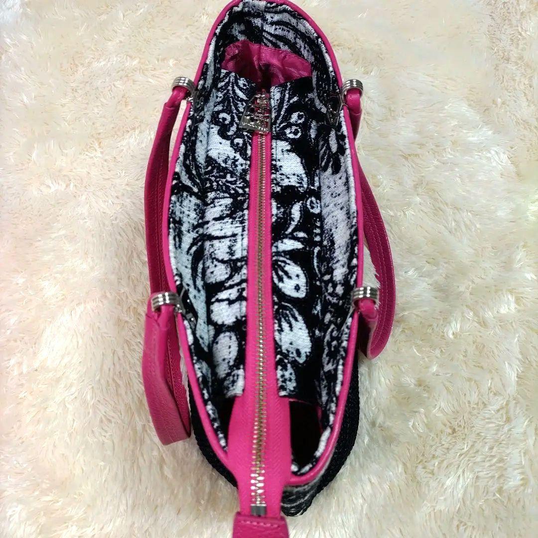 Think Bee!シンクビー 花柄デザイン ハンドバッグ 中型