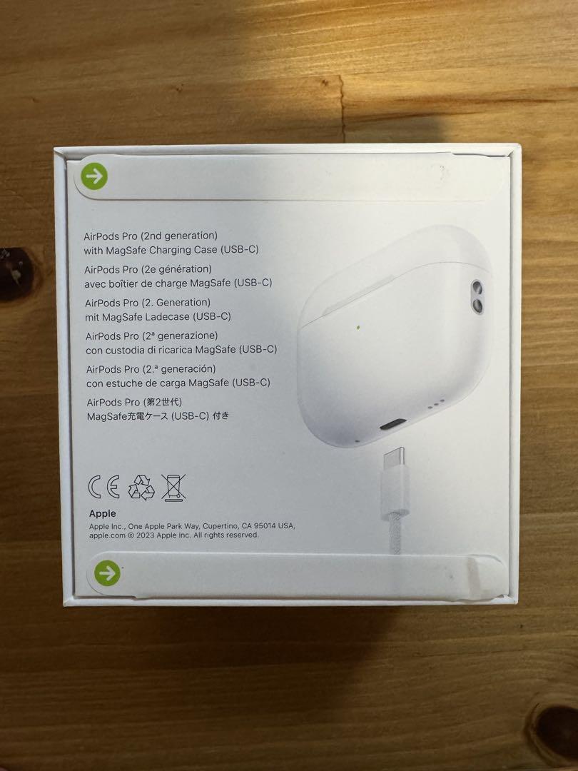 新品未開封 2025年２月購入。AirPods Pro 第2世代 USB-C