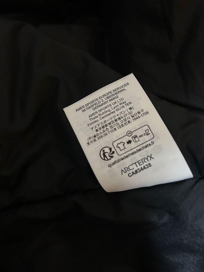 ARC'TERYX 黒 atom hoody