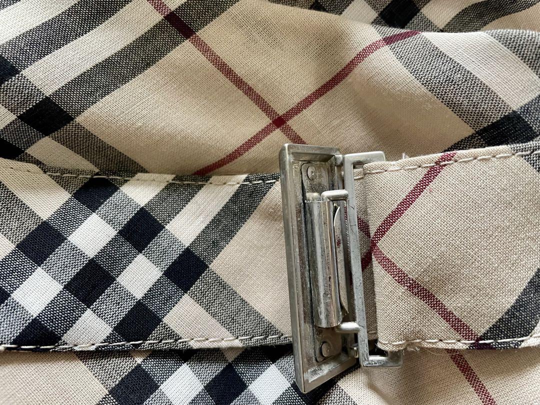 BURBERRY ブルーレーベル チェック柄 フレアスカート 38