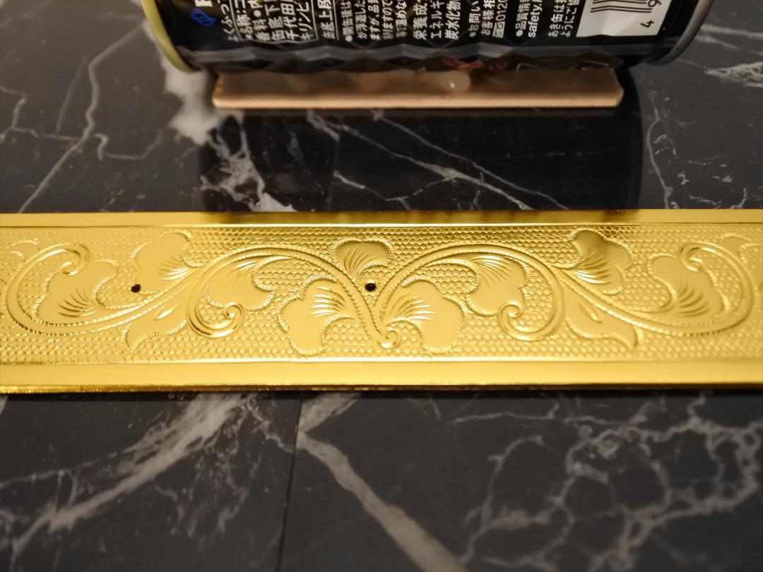 未使用品 仏具 ZtbYO-m40624758325 1000枚寺院用金具高級仏壇用金具金鍍金金具213㎜×34.5㎜ 最大10%セット割