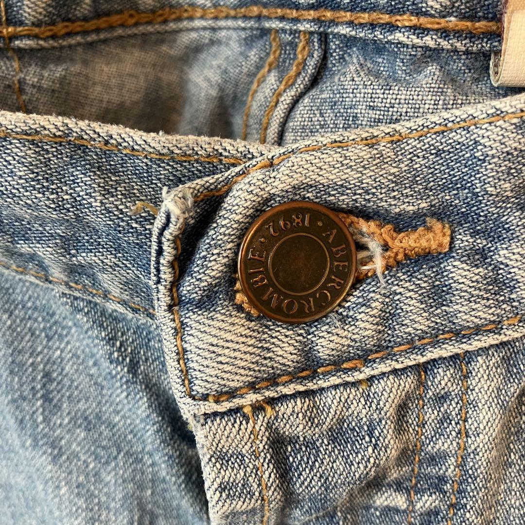 アバクロ　Abercrombie & Fitch 80'ベルボトムジーンズ