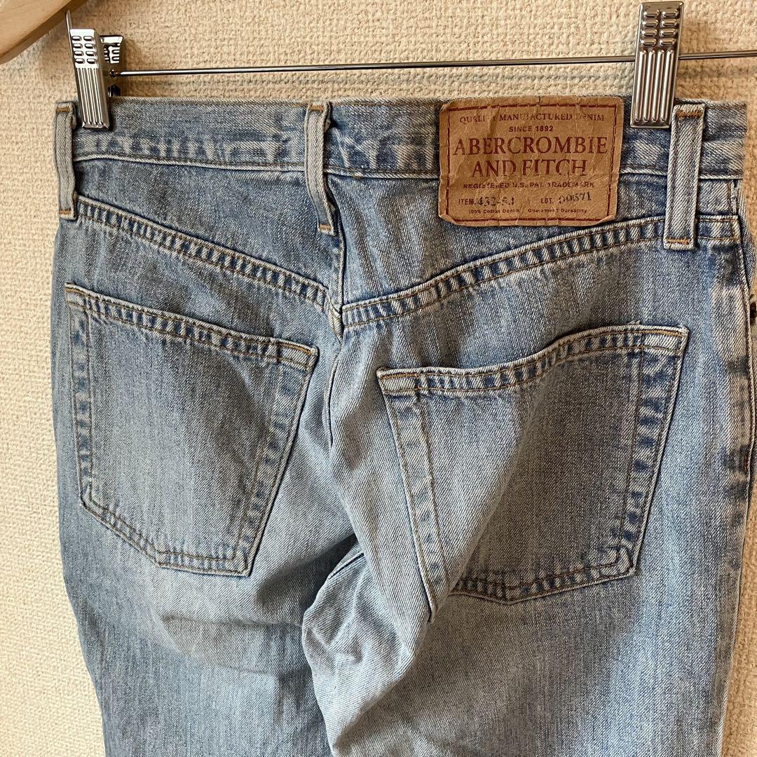 アバクロ　Abercrombie & Fitch 80'ベルボトムジーンズ