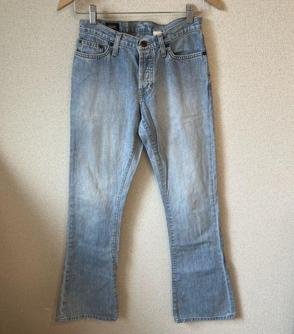 アバクロ　Abercrombie & Fitch 80'ベルボトムジーンズ