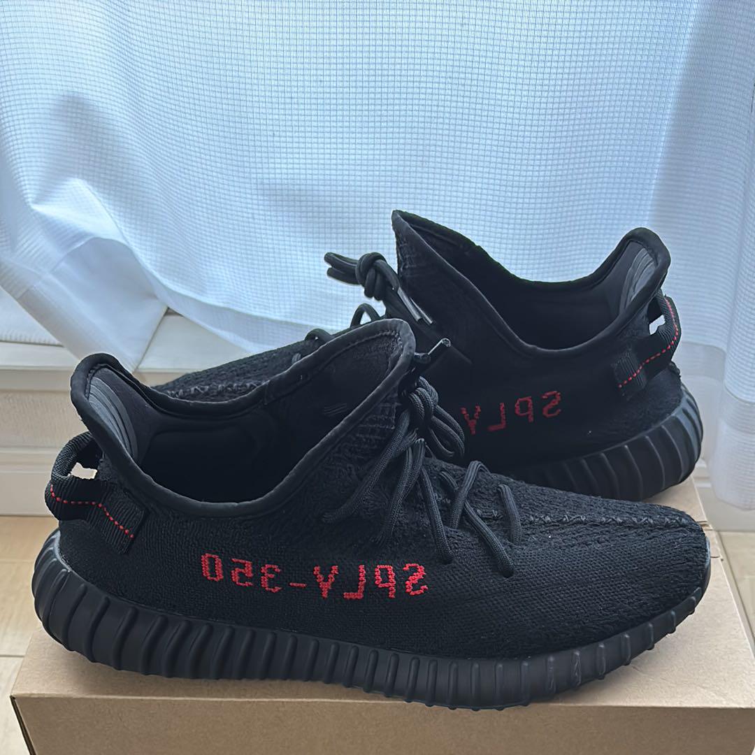 正規品 adidas YEEZY BOOST 350 V2 Black Red