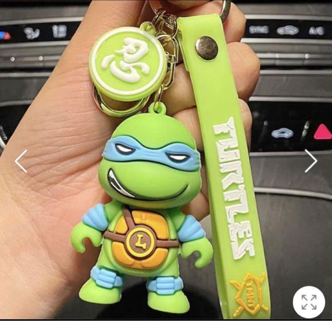 大人気 タートルズ キーホルダー ミュータント ニンジャ