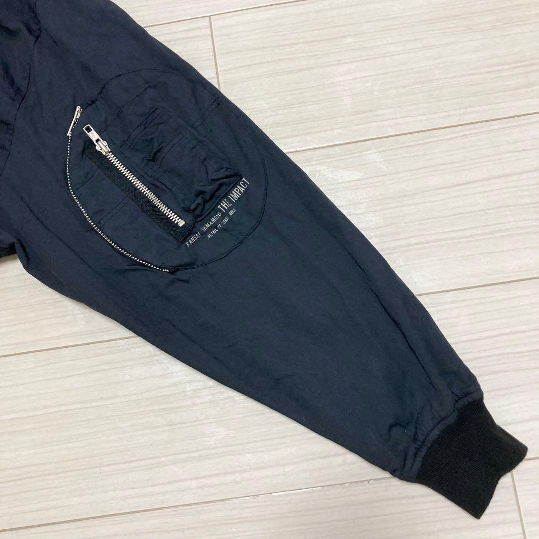 非売品 スタッフ用 80s■カンサイ ヤマモト■MA1 アーチロゴ ジャケット