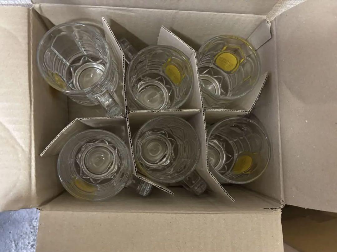 ラスト1点✴︎新品未使用 メガ角ハイボール ジョッキ700ml 6個