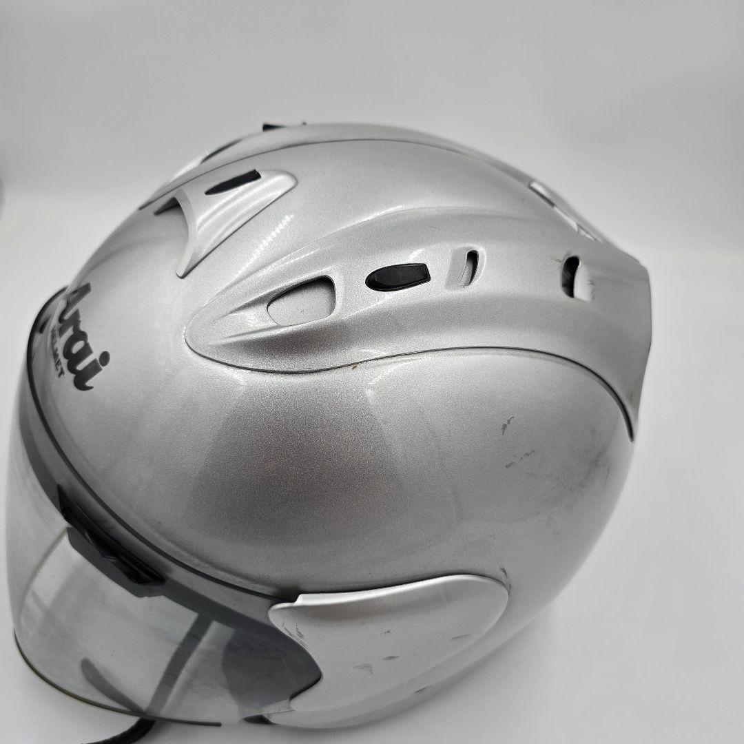 アライ ジェットヘルメット ヘルメットSZ-Ram4 SILVER　XLサイズ