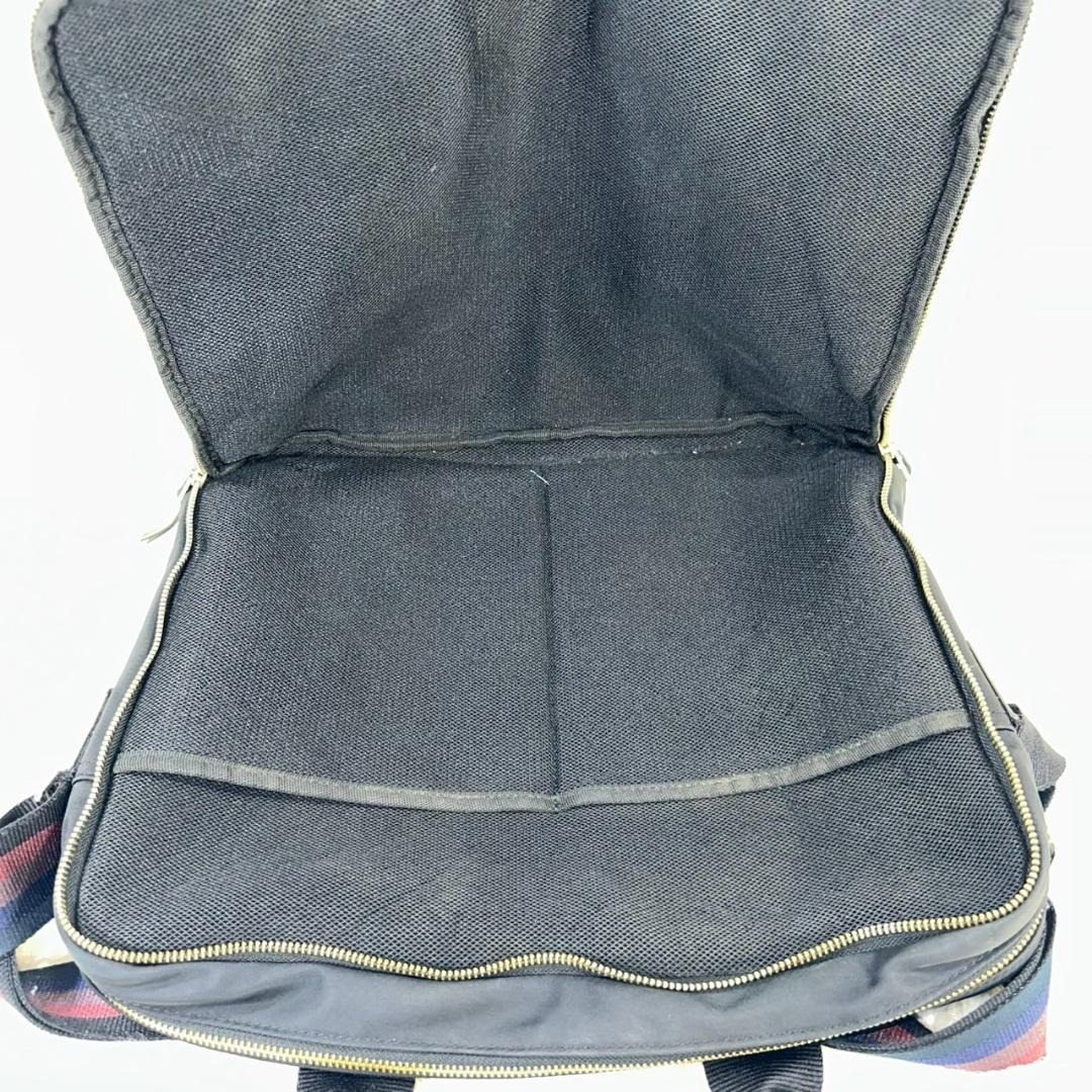 【良品】Paul Smith ビジネス マルチストライプ 2Way 1058