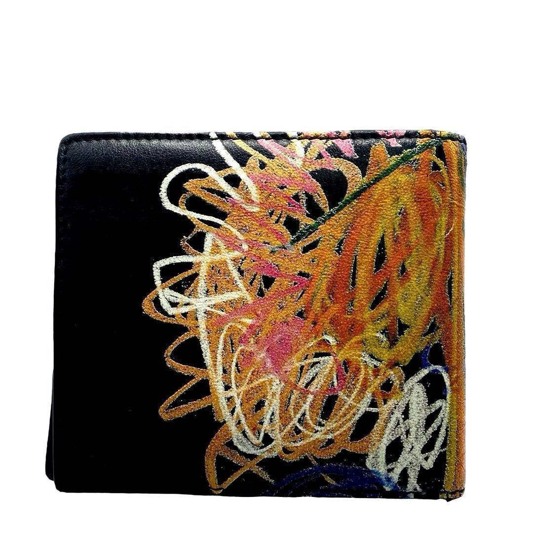 希少 FENDI ノエルフィールディング モンスター 折り財布 6731