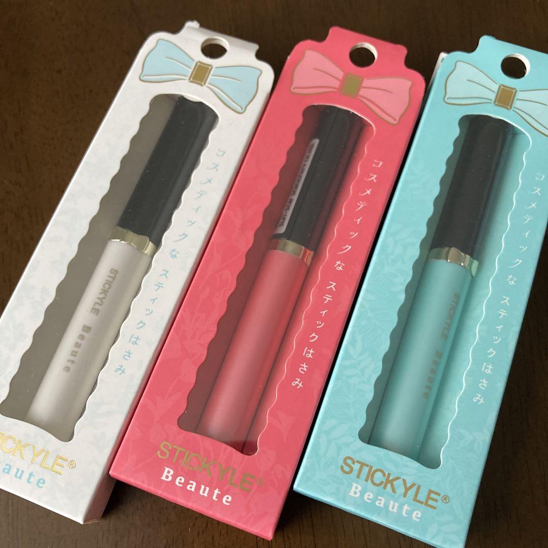 【新品・未使用】はさみ スティッキールボーテ ミントグリーン、ピンク、ホワイト
