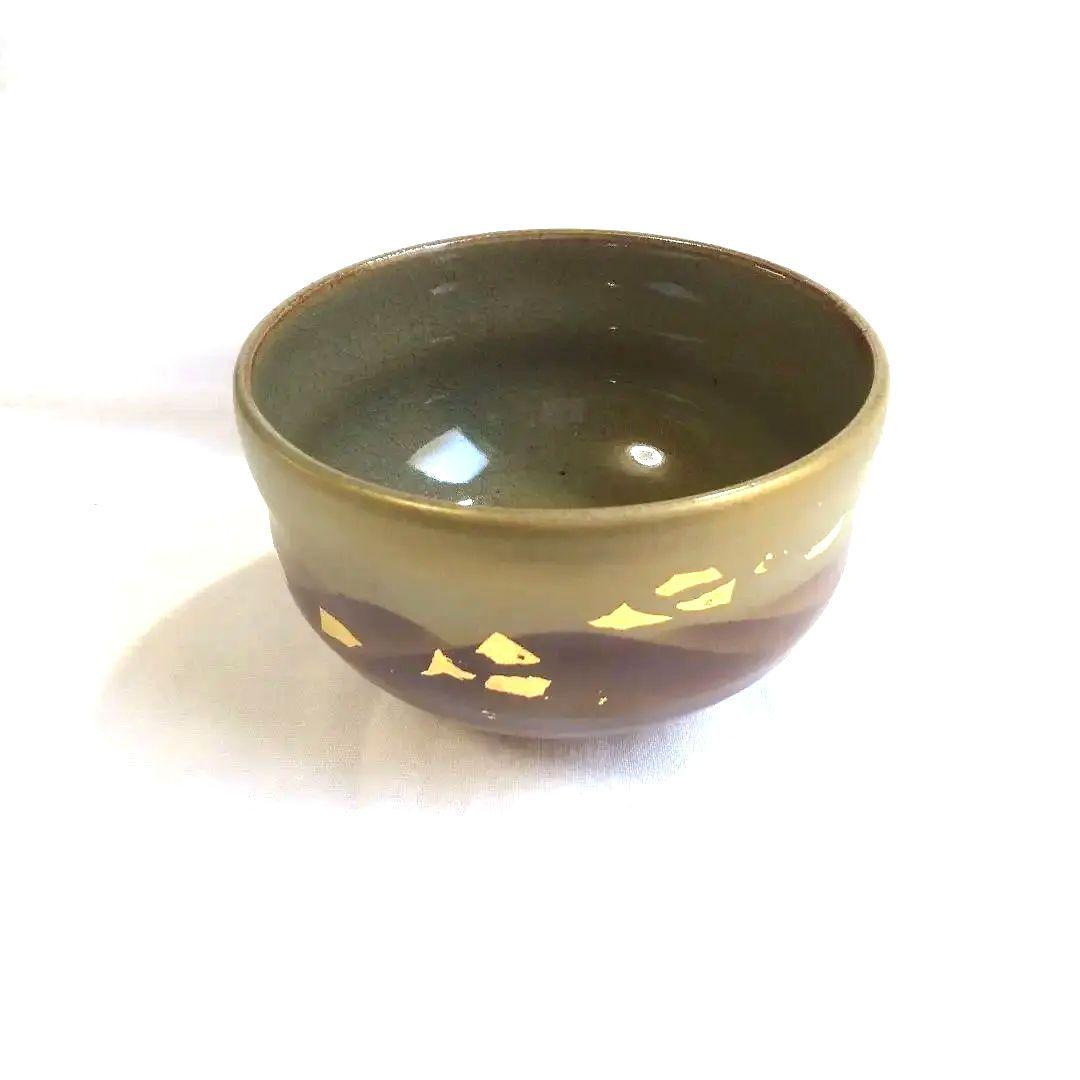 九谷焼 抹茶碗(花九谷)