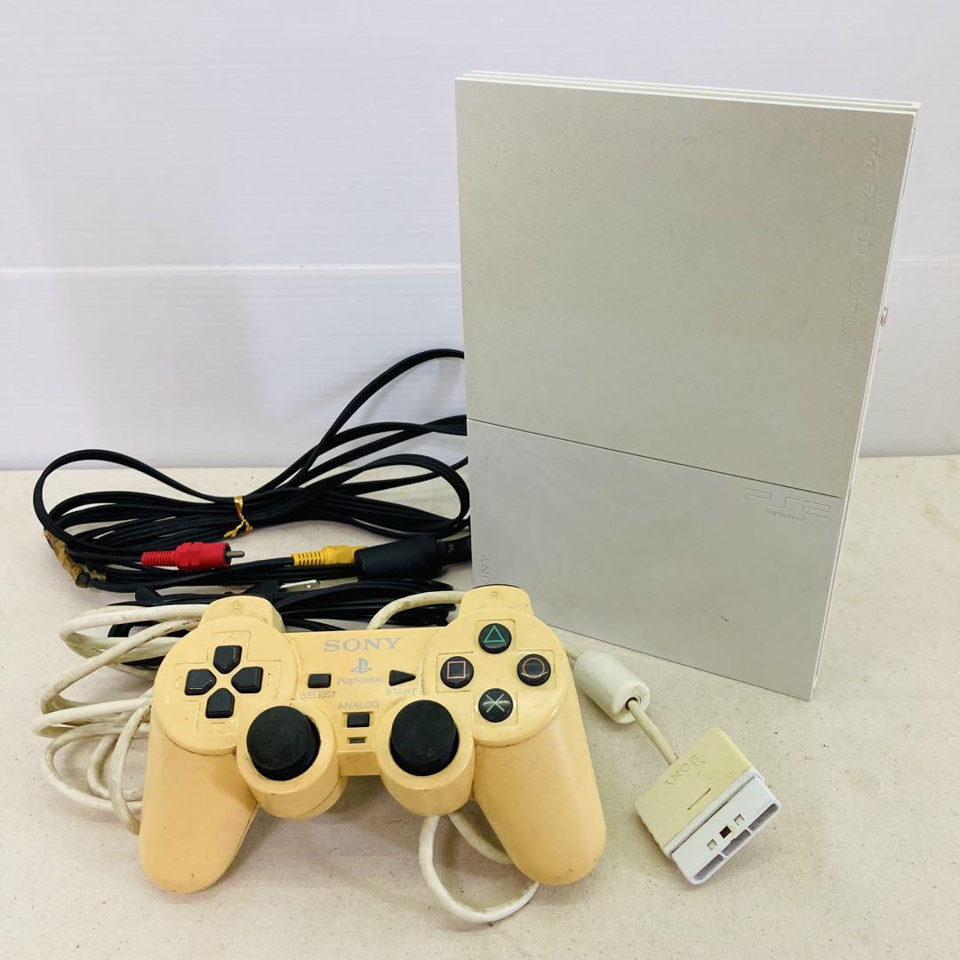 Sony ソニー プレステ2 本体 薄型 SCPH-90000 ホワイト 2T