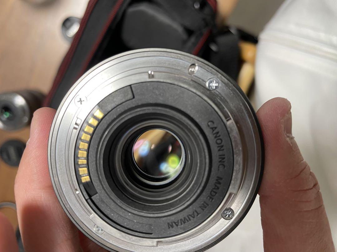 値下げ！　Canon ホワイト カメラセット　レンズ